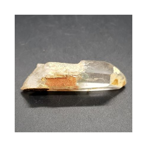 small partial sceptre quartz point 1 reverse side