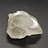 quartz point with byssolite 5 side view