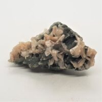 stilbite on matrix 1 reverse side