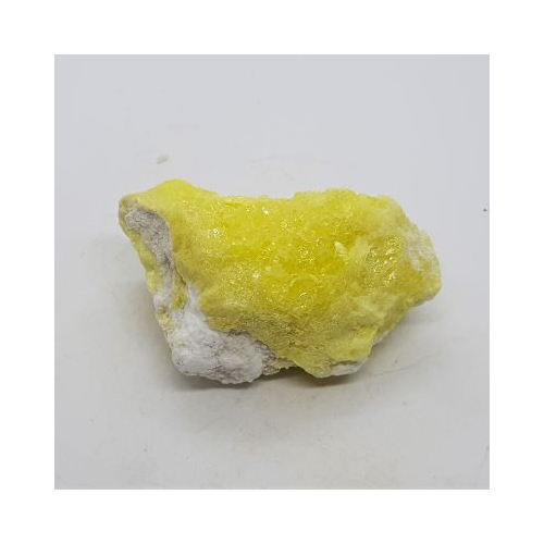 natural sulphur on matrix 4
