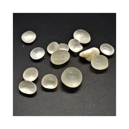 small natural topaz tumble stones