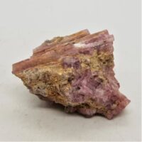 pink tourmaline crystal in matrix 4