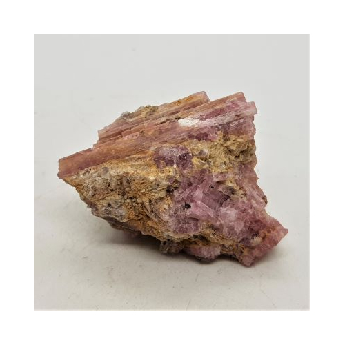 pink tourmaline crystal in matrix 4
