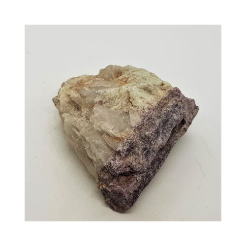 pink tourmaline crystal in quartz 4 top view