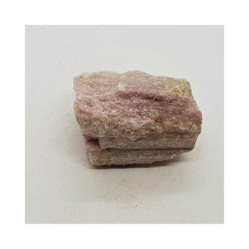 pink tourmaline crystal 6 side view