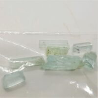 pack of small aquamarine crystals 3