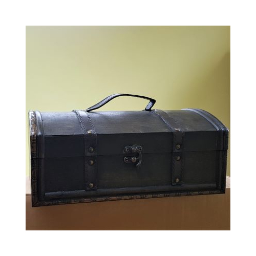 wooden box with domed lid 2