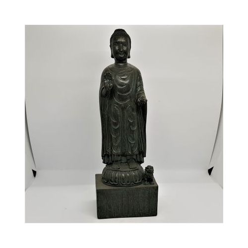 standing buddha front view