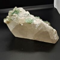 natural calcite green apophyllite and stilbite 2