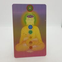 chakras laminated card image