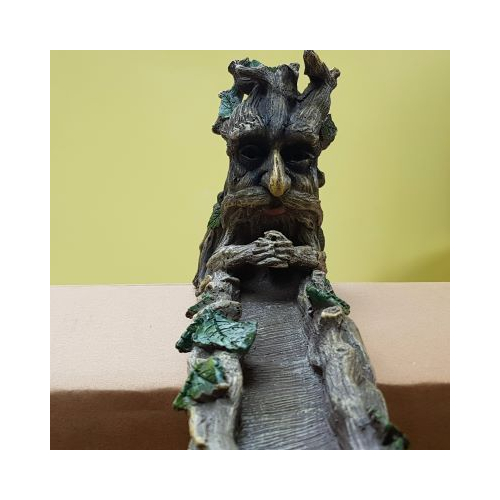 extra large green/tree man incense holder