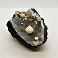 large piece of okenite mordenite on chalcedony