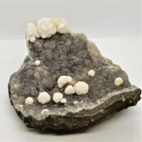 large piece of chalcedony on matrix with okenite and mordenite 2