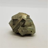 pyrite cube with small cubes attached 3