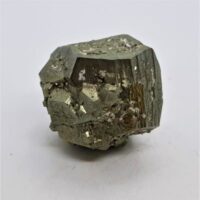 pyrite cube with small cubes attached 4