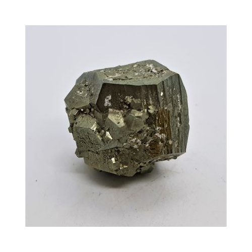 pyrite cube with small cubes attached 4