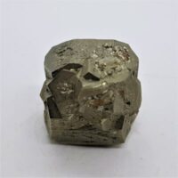 pyrite cube with small cubes attached 5