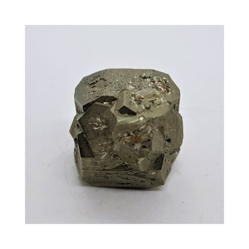 pyrite cube with small cubes attached 5
