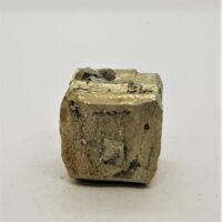 pyrite cube with small cubes attached 6