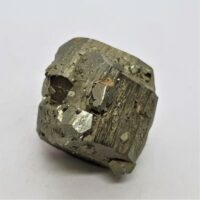pyrite cube with small cubes attached 8
