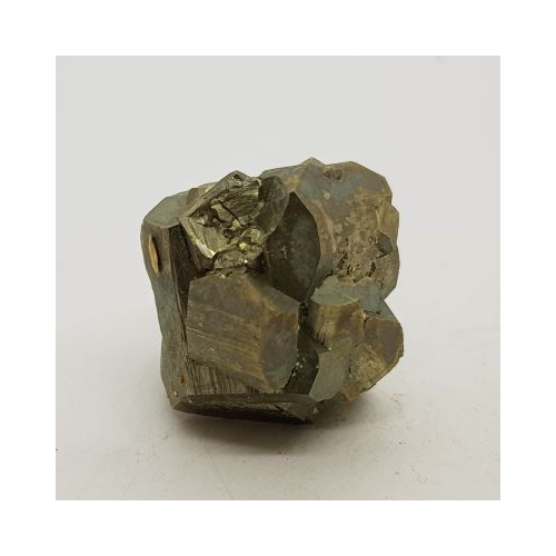 pyrite cube with small cubes attached 9