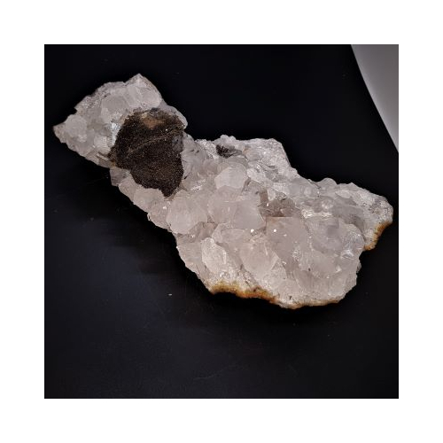 quartz and black tourmaline cluster 1