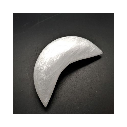 selenite crescent moon