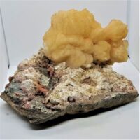 large natural rose stilbite on matrix