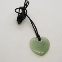 crystal heart on a thong