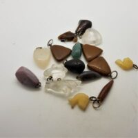 small crystal pendants various materials and designs