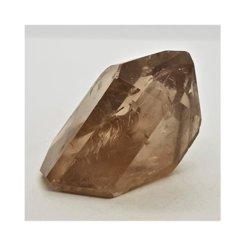 natural citrine polished point side view 1
