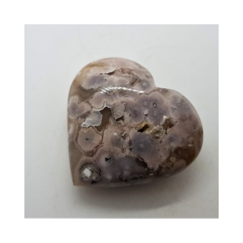 flower agate heart reverse side 1