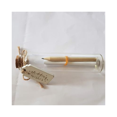 wedding wishes tube and contents
