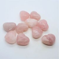 rose quartz hearts
