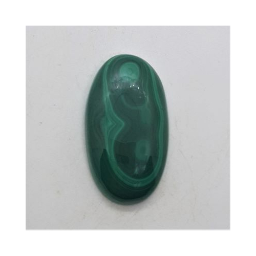 malachite cabochon
