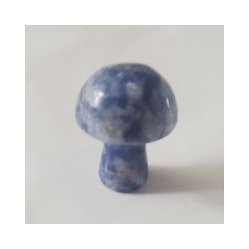 sodalite mini mushroom