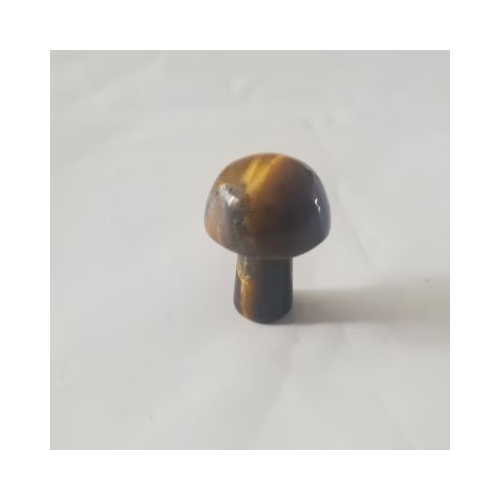 yellow tiger eye mini mushroom