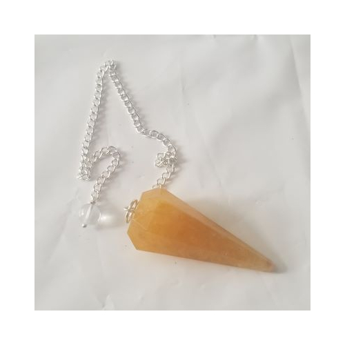 golden quartz pendulum
