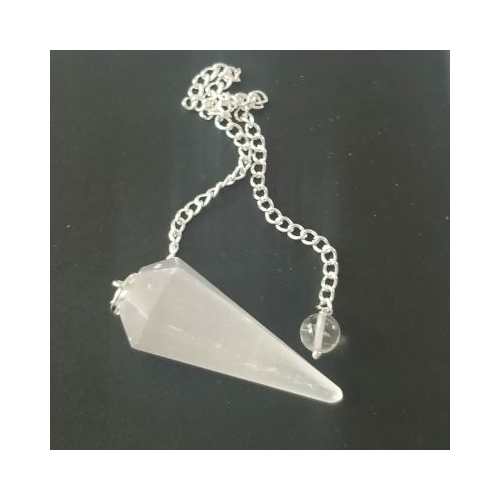 selenite pendulum