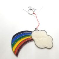 cloud and rainbow suncatcher