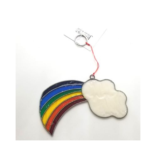 cloud and rainbow suncatcher