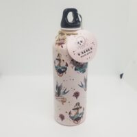 metal water bottle tattoo