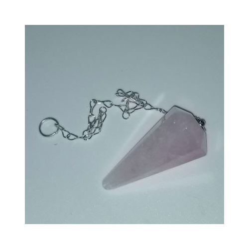 rose quartz pendulum