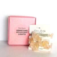 rose quartz crystal lights