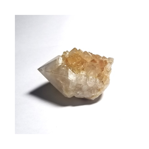 clear spirit quartz with citrine