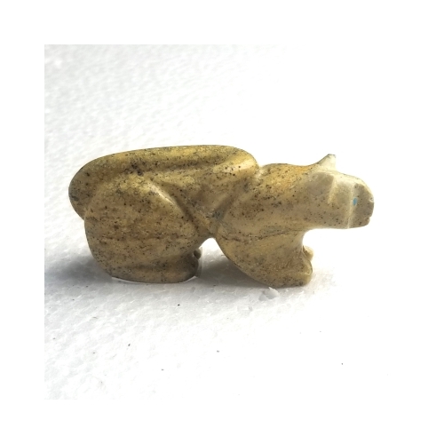 Serpentine Cougar Zuni Fetish Animal carving