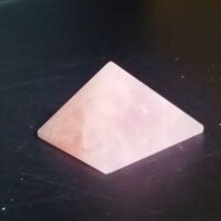 quartz rose pyramid
