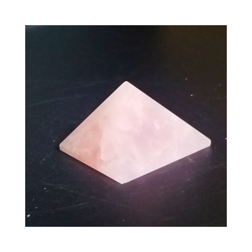 quartz rose pyramid