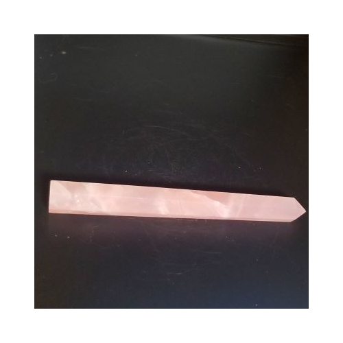 quartz rose wand