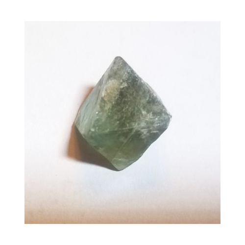 fluorite octahedron dark green